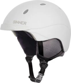 SINNER Titan Skihelm - Wit - Unisex - Maat 57 (M)