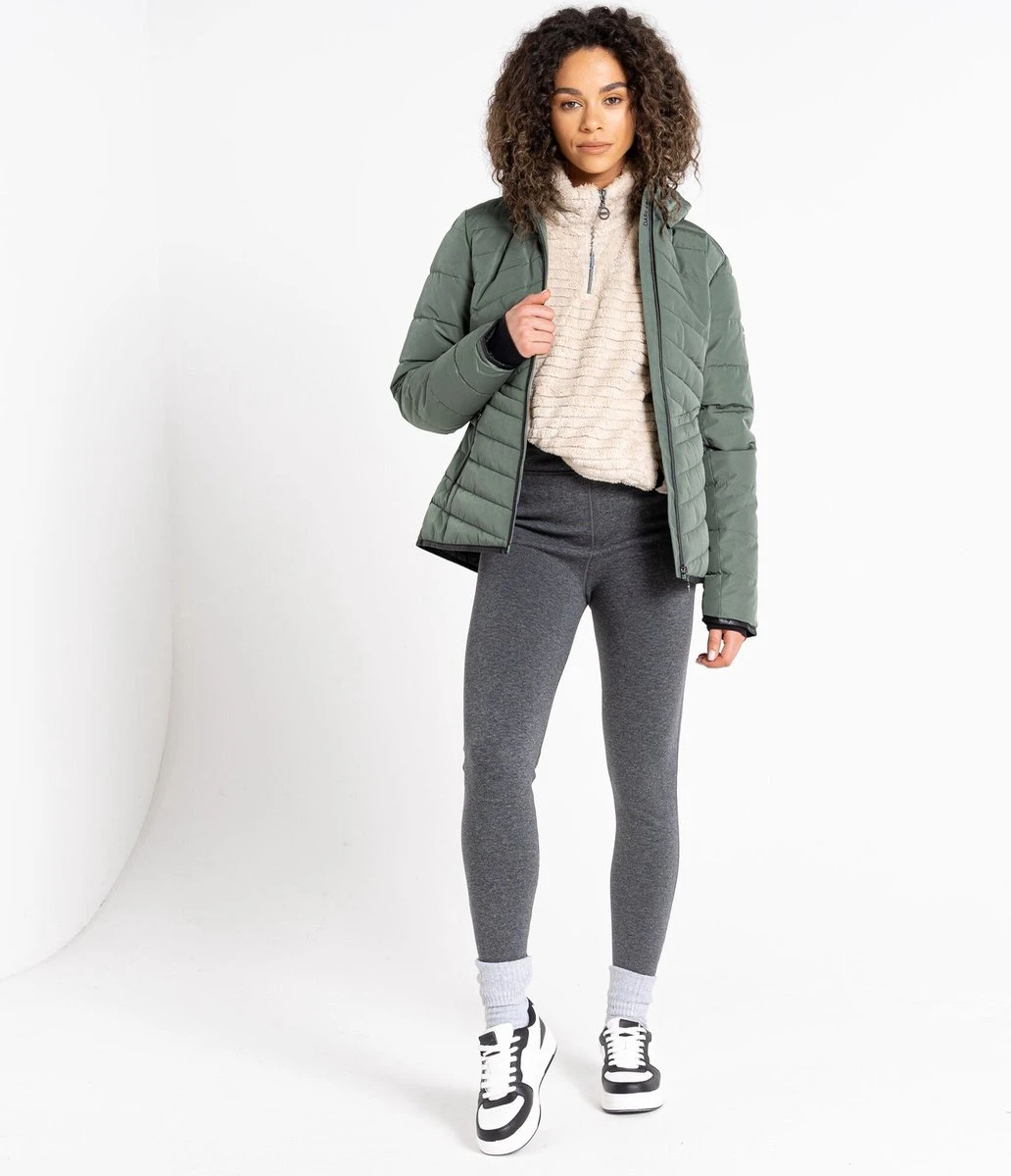 Dare 2b Dare B, Striking Everyday Waterdicht Dames Skijack, Duck Green, Maat 36 17 Dare 2b Dare B, Striking Everyday Waterdicht Dames Skijack, Duck Green, Maat 36 - Afbeelding 17