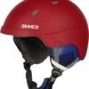Sinner Titan Unisex Skihelm - Rood- Maat M/58 Cm