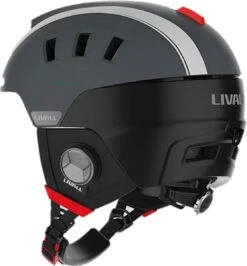 Livall RS1 - Grey Large - Smart Skihelm - SOS Functie - Stereo Speakers - Stem Navigatie -Ski Gemeenschap 1113x1200 3