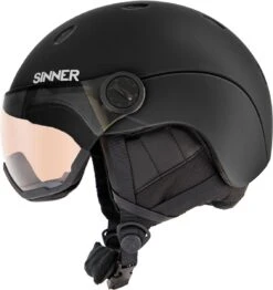 Sinner Titan Visor Trans+ Skihelm Met Vizier | Matte Black | Orange Cat 1-3 | Maat: 63 - 64 Cm 11 Sinner Titan Visor Trans+ Skihelm Met Vizier | Matte Black | Orange Cat 1-3 | Maat: 63 - 64 Cm -Ski Gemeenschap 1132x1200 1