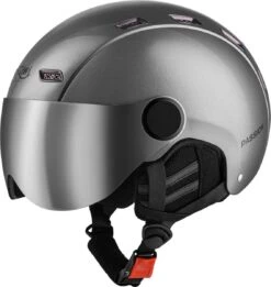 SQiwi Skihelm Met Vizier - Titanium - Unisex - Maat 58 - 60 (L/XL)