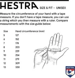 Hestra Army Leather Heli Ski - 3 Finger -Ski Gemeenschap 1164x1200