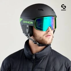 SINNER Pine Skibril - Groen Frame + Groene Spiegellens 5 SINNER Pine Skibril - Groen Frame + Groene Spiegellens -Ski Gemeenschap 1190x1200