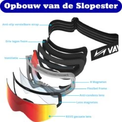 VAIN Scarlet Skibril Pack - Anti-condens - UV400 - Rode + Extra Lens -Ski Gemeenschap 1198x1200 7