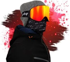 VAIN Crimson Carver - Unisex Skibril + Extra Magnetische Lens + Case -Ski Gemeenschap 1200x1061