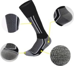 Seazy Skisokken - Wintersportsokken - Skiën, Snowboarden Of Wandelen - Goede Vochtafvoer - Dames/Heren - Maat 39 - 45 11 Seazy Skisokken - Wintersportsokken - Skiën, Snowboarden Of Wandelen - Goede Vochtafvoer - Dames/Heren - Maat 39 - 45 -Ski Gemeenschap 1200x1067