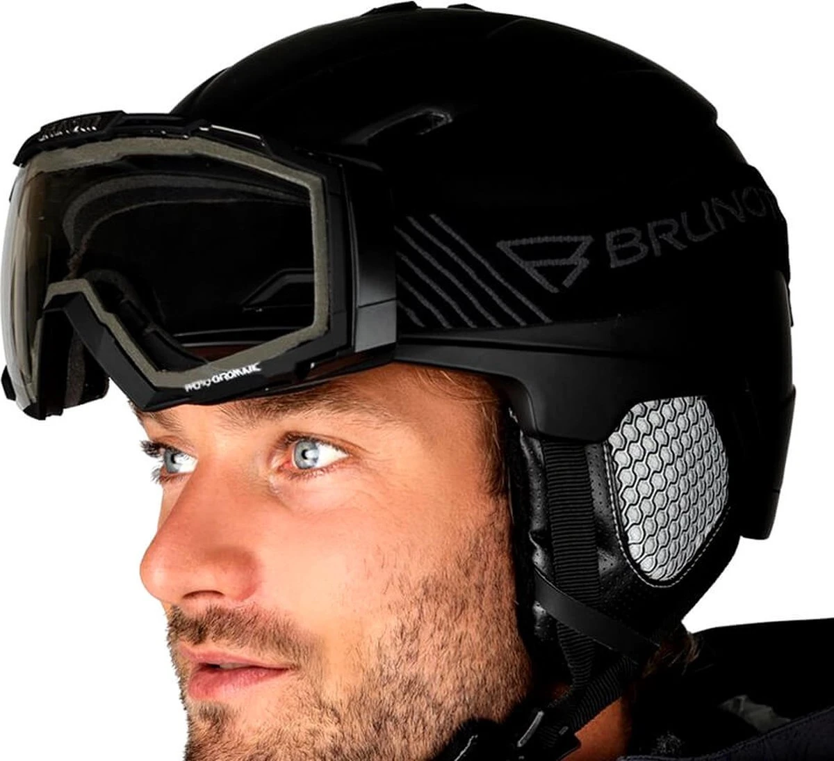 Brunotti Thunder Photochromic Skibril - Zwart | Categorie 2-4 4 Brunotti Thunder Photochromic Skibril - Zwart | Categorie 2-4 - Afbeelding 4