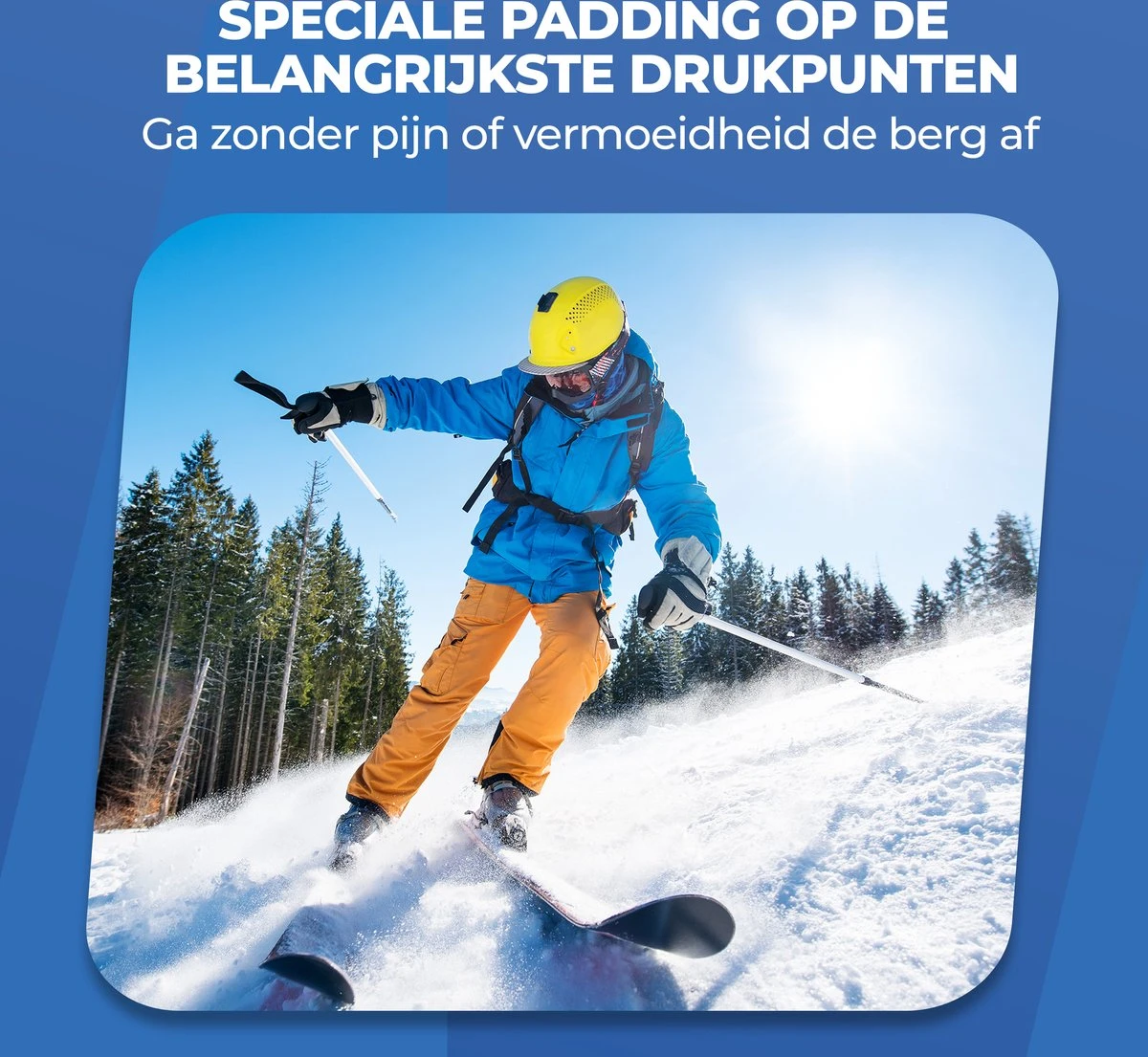 Roegaarden Skisokken - Heren En Dames - 1 Paar - Blauw - S/M 5 Roegaarden Skisokken - Heren En Dames - 1 Paar - Blauw - S/M - Afbeelding 5