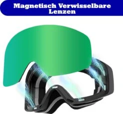 VAIN Viridian Slopester Skibril - Magnetisch Groen Blauwe Spiegel Lens 15 VAIN Viridian Slopester Skibril - Magnetisch Groen Blauwe Spiegel Lens -Ski Gemeenschap 1200x1113 4