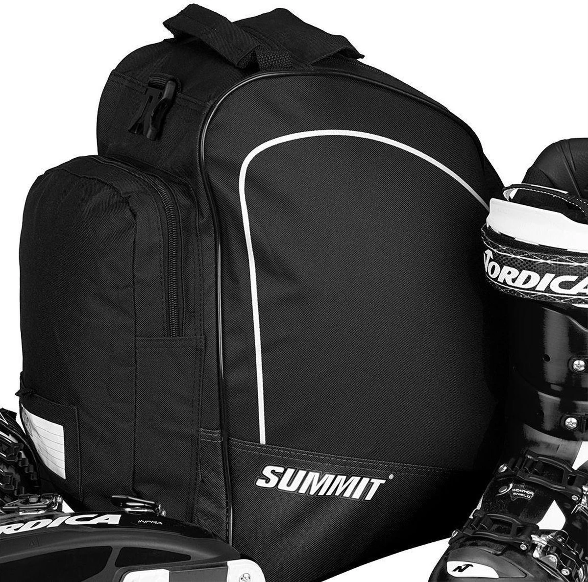 Summit Skischoentas - Zwart/Wit 15 Summit Skischoentas - Zwart/Wit - Afbeelding 15