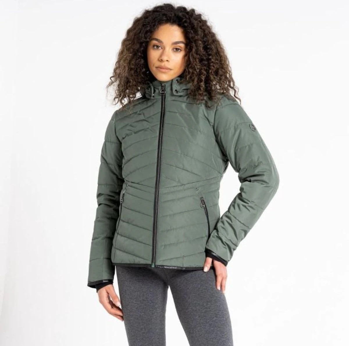 Dare 2b Dare B, Striking Everyday Waterdicht Dames Skijack, Duck Green, Maat 36 1 Dare 2b Dare B, Striking Everyday Waterdicht Dames Skijack, Duck Green, Maat 36