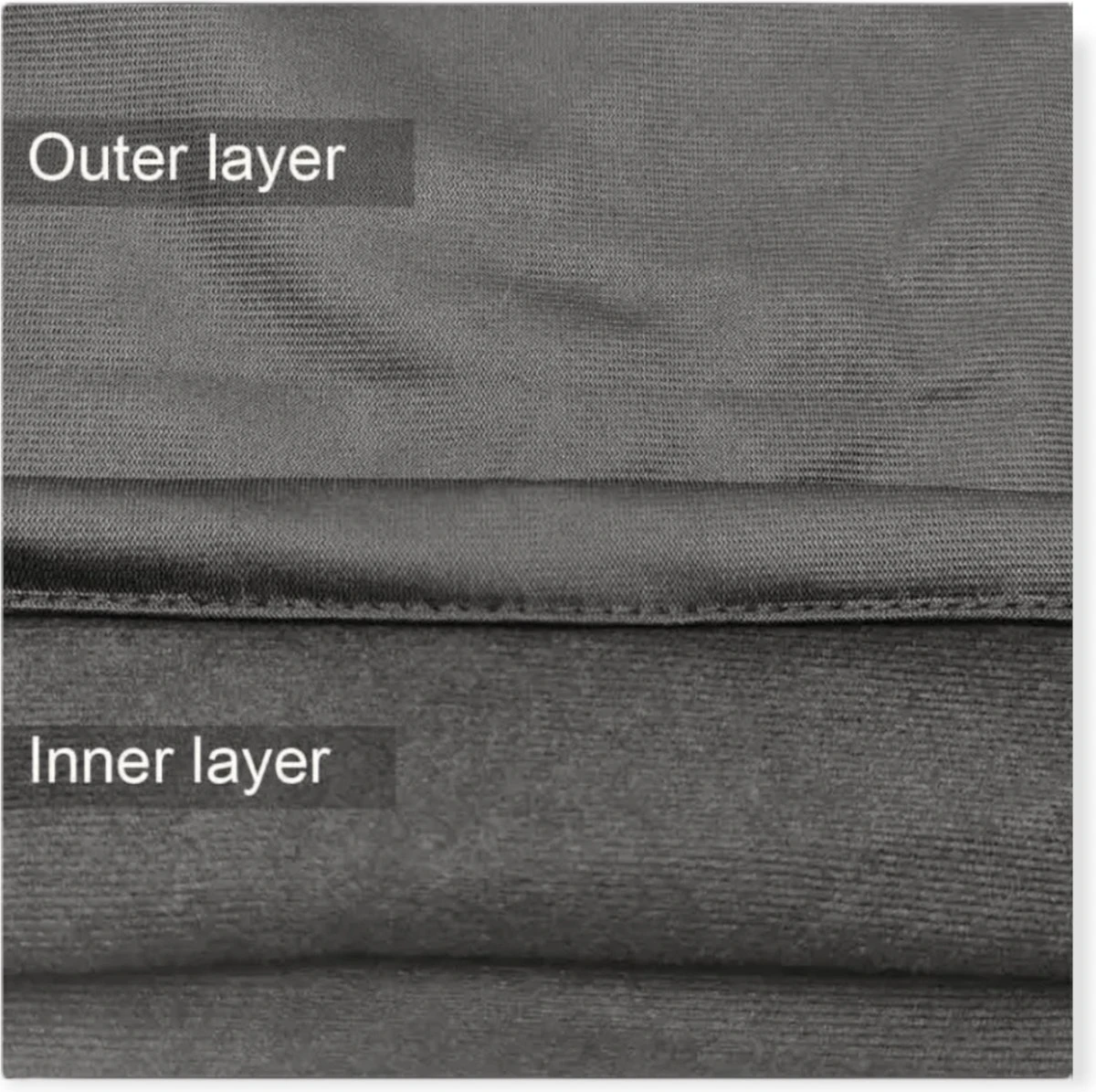 Skihelm Hoes - Beschermhoes - Helm Cover - Fietshelm - Zwart - 40x40cm 5 Skihelm Hoes - Beschermhoes - Helm Cover - Fietshelm - Zwart - 40x40cm - Afbeelding 5