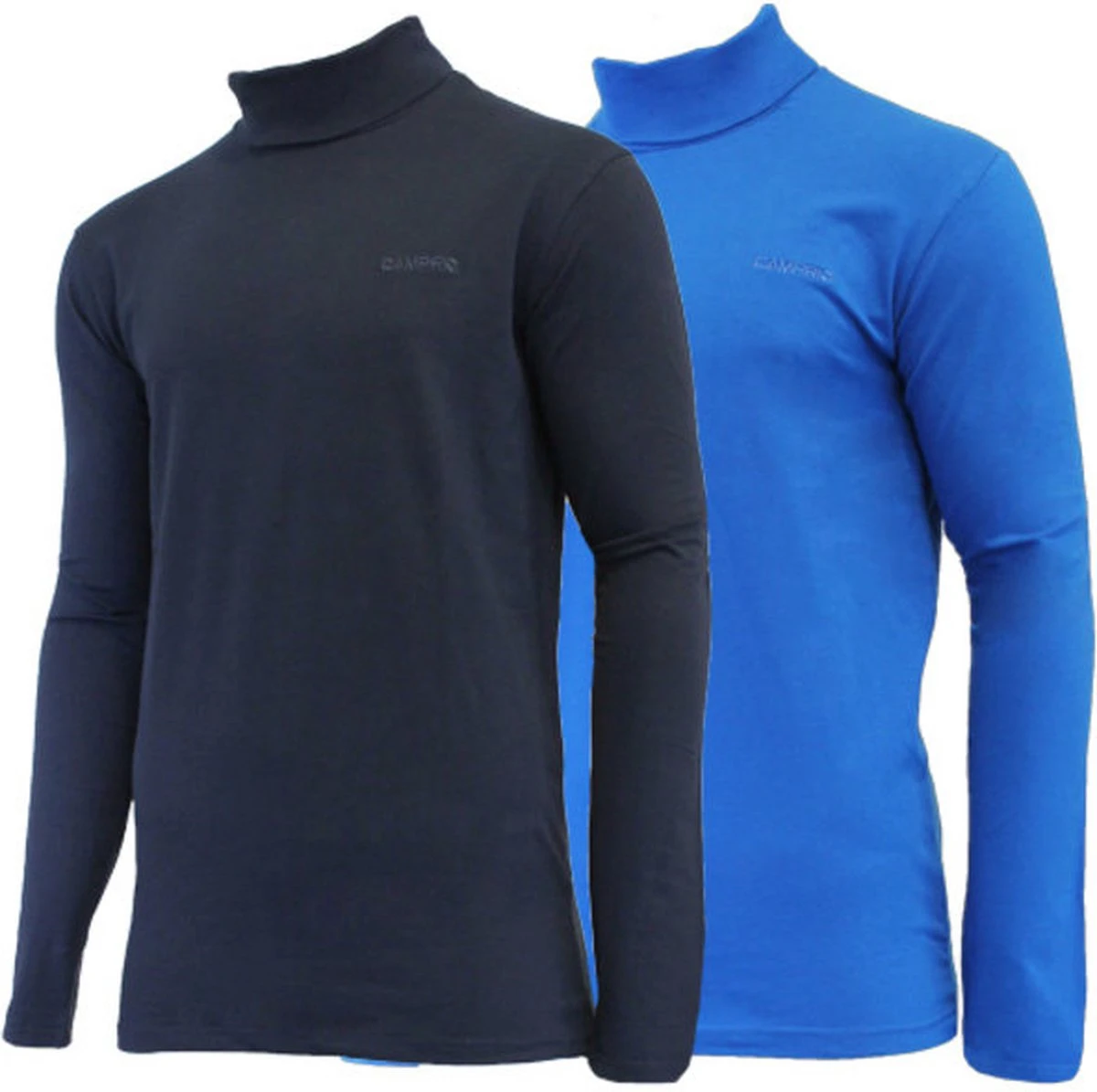 2-Pack Campri Skipully - Wintersportpully - Heren - Maat L - Navy/Cobalt Blauw 1 2-Pack Campri Skipully - Wintersportpully - Heren - Maat L - Navy/Cobalt Blauw