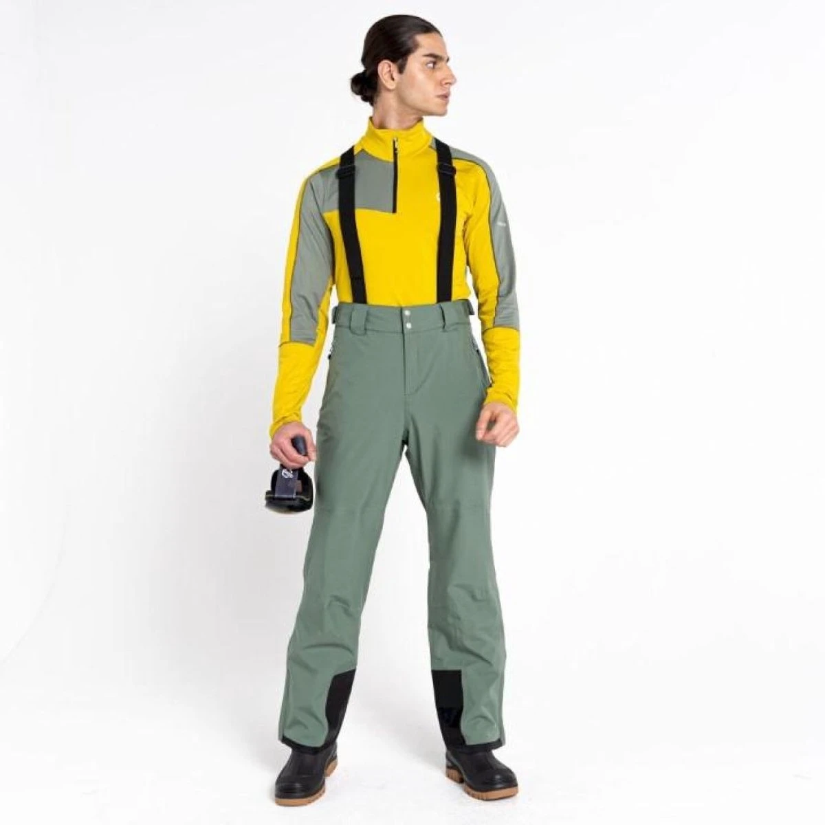 Dare 2b Dare2B, Achieve II Waterdichte Heren Skibroek, Duck Green, Maat L 12 Dare 2b Dare2B, Achieve II Waterdichte Heren Skibroek, Duck Green, Maat L - Afbeelding 12