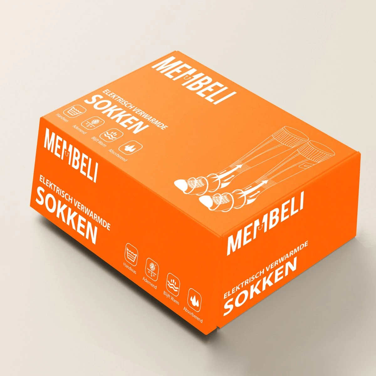 Membeli Verwarmde Sokken Elektrisch - Sokken Met Verwarming - Maat 39 T/m 44 - Thermosokken - Zwart 5 Membeli Verwarmde Sokken Elektrisch - Sokken Met Verwarming - Maat 39 T/m 44 - Thermosokken - Zwart - Afbeelding 5