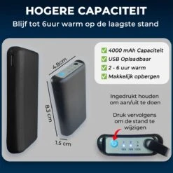 Basila® Elektrische Sokken - Zwart - Unisex Voor Vrouwen En Mannen - Free Size - 4000mAh Accu - USB Oplaadbaar - Verwarmde Sokken Met Accu -Ski Gemeenschap 1200x1200 220