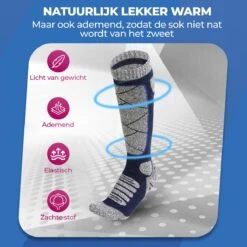 Roegaarden Skisokken - Heren En Dames - 1 Paar - Blauw - S/M 15 Roegaarden Skisokken - Heren En Dames - 1 Paar - Blauw - S/M -Ski Gemeenschap 1200x1200 240