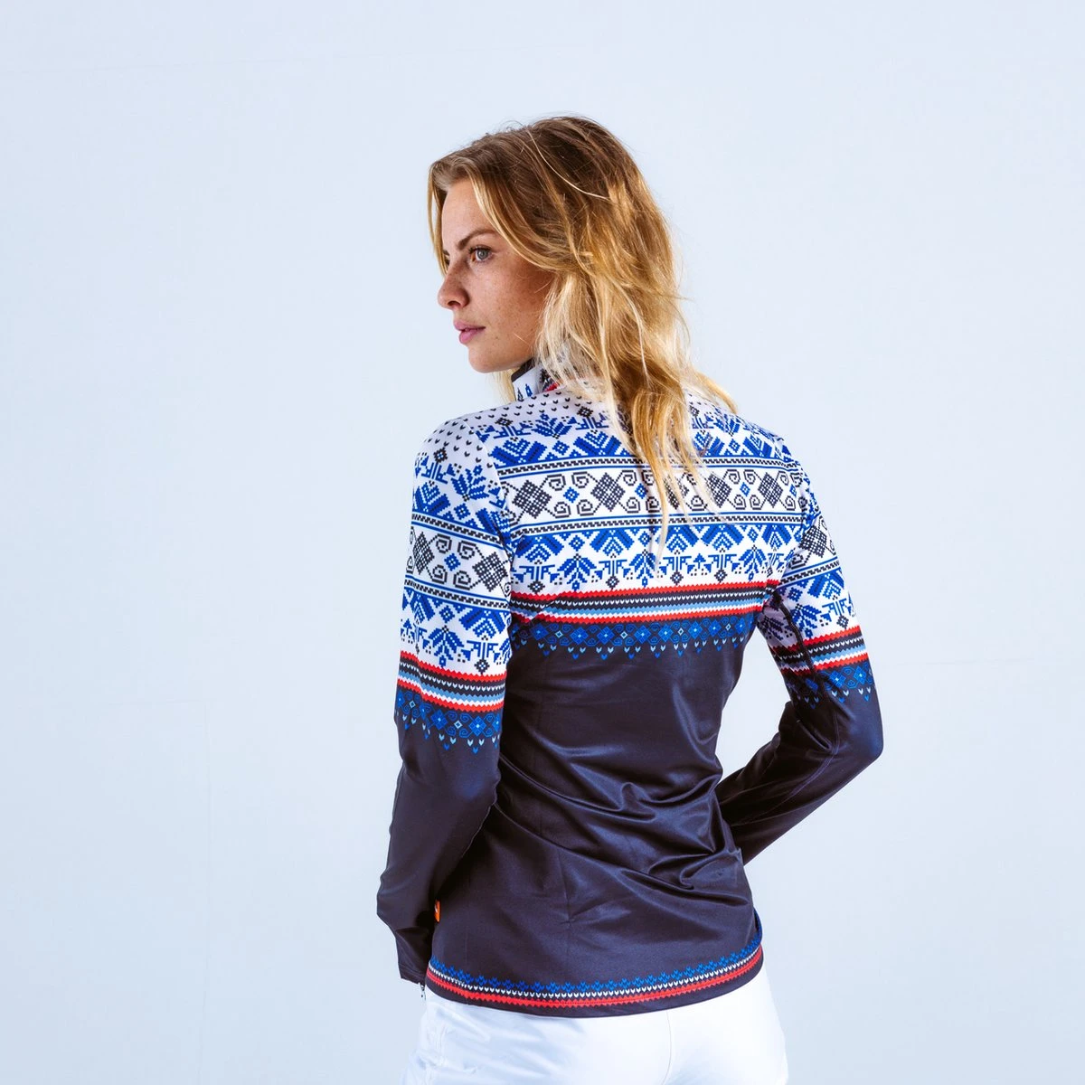 Gareth & Lucas Skipully The Twenty-Five - Dames M - 100% Gerecycled Polyester - Midlayer Sportshirt - Wintersport 5 Gareth & Lucas Skipully The Twenty-Five - Dames M - 100% Gerecycled Polyester - Midlayer Sportshirt - Wintersport - Afbeelding 5