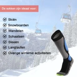MyStand Skisokken - Wintersportsokken - Skiën Snowboarden Of Wandelen - Wintersokken Compressie - Dames/Heren - One Size - Maat 37 Tot 47 - Blauw 6 MyStand Skisokken - Wintersportsokken - Skiën Snowboarden Of Wandelen - Wintersokken Compressie - Dames/Heren - One Size - Maat 37 Tot 47 - Blauw -Ski Gemeenschap 1200x1200 263