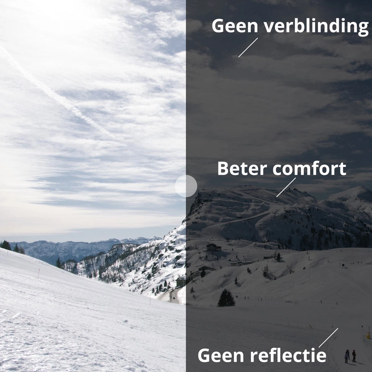 VAIN Slopester Skibril Lens - SMOKE - Zwarte CE 4 Lens - Zonnig Weer 3 VAIN Slopester Skibril Lens - SMOKE - Zwarte CE 4 Lens - Zonnig Weer - Afbeelding 3