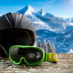 Skibril Snowboard Bril - Anti Fog - Groen, Gele Lens - Unisex Volwassen - Wintersport -Ski Gemeenschap 1200x1200 297