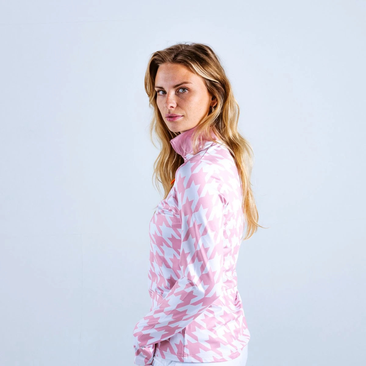 Gareth & Lucas Skipully The Twenty-Eight - Dames M - 100% Gerecycled Polyester - Midlayer Sportshirt - Wintersport 3 Gareth & Lucas Skipully The Twenty-Eight - Dames M - 100% Gerecycled Polyester - Midlayer Sportshirt - Wintersport - Afbeelding 3