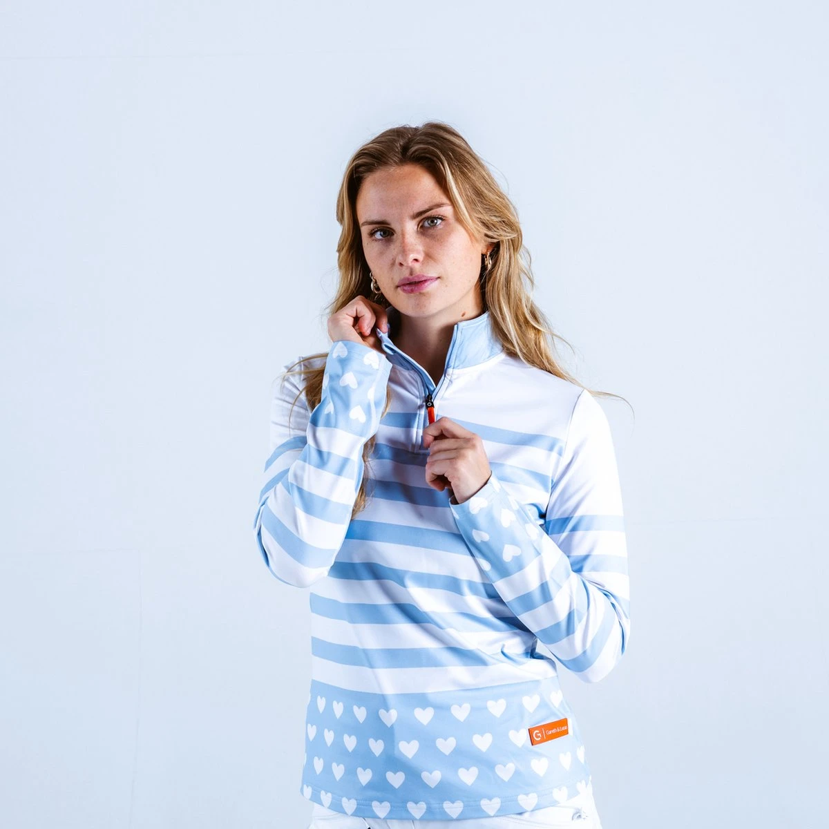 Gareth & Lucas Skipully The Twenty-Nine - Dames M - 100% Gerecycled Polyester - Midlayer Sportshirt - Wintersport 3 Gareth & Lucas Skipully The Twenty-Nine - Dames M - 100% Gerecycled Polyester - Midlayer Sportshirt - Wintersport - Afbeelding 3