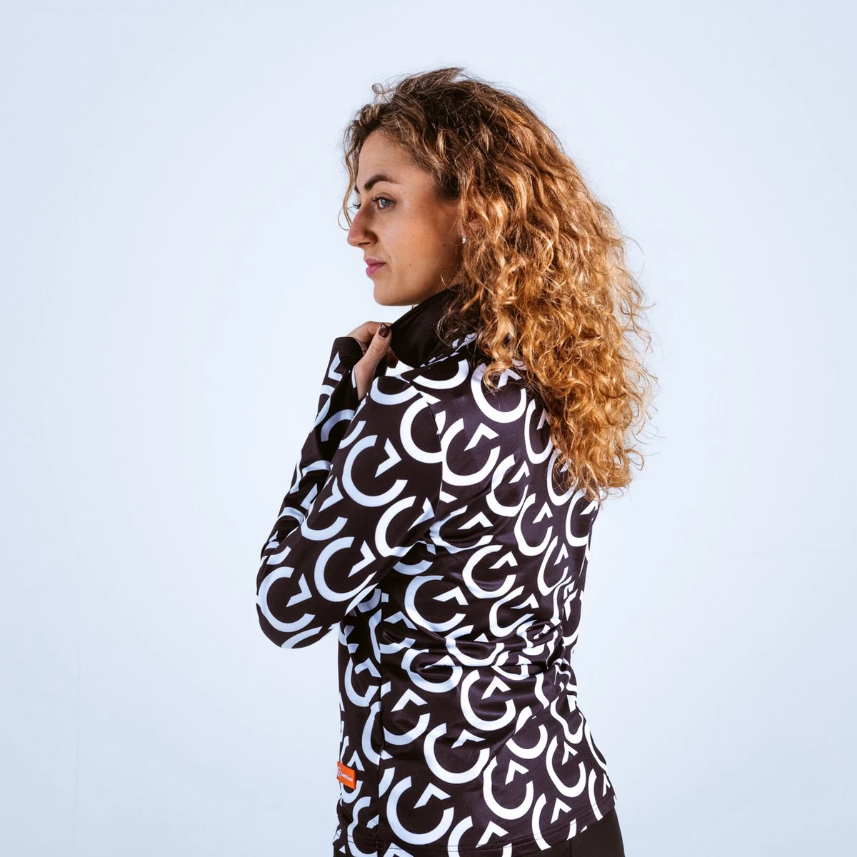 Gareth & Lucas Skipully The Twenty-Four - Dames S - 100% Gerecycled Polyester - Midlayer Sportshirt - Wintersport 2 Gareth & Lucas Skipully The Twenty-Four - Dames S - 100% Gerecycled Polyester - Midlayer Sportshirt - Wintersport - Afbeelding 2