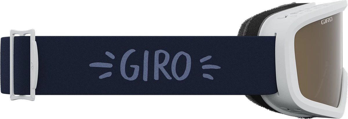 Giro Chico 2.0 Youth Snow Goggle - Namuk Coral/True Navy Strap With Amber Rose Lens 2 Giro Chico 2.0 Youth Snow Goggle - Namuk Coral/True Navy Strap With Amber Rose Lens - Afbeelding 2