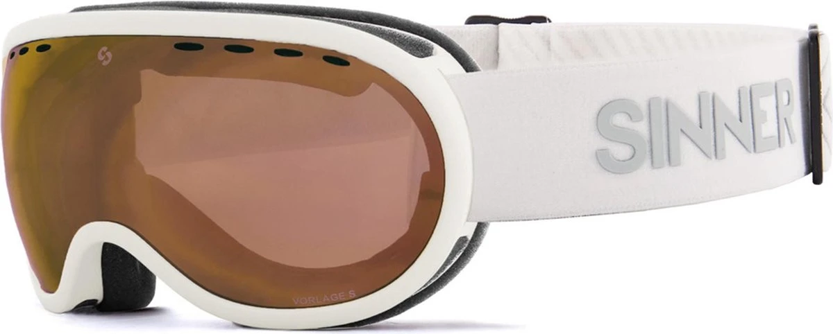 Sinner Vorlage S Skibril - Wit | Categorie 3 1 Sinner Vorlage S Skibril - Wit | Categorie 3