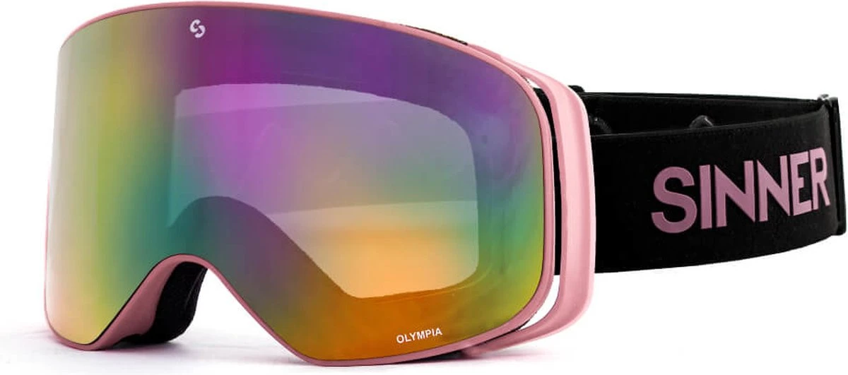 Sinner Olympia Skibril - Roze | Categorie 3 1 Sinner Olympia Skibril - Roze | Categorie 3