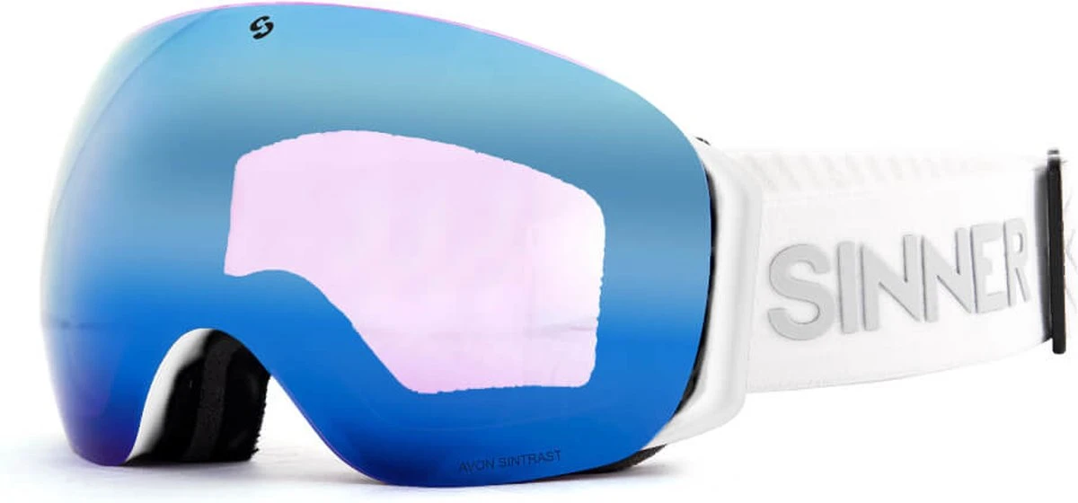 Sinner Avon Skibril - Wit + GRATIS EXTRA LENS | Categorie 3 1 Sinner Avon Skibril - Wit + GRATIS EXTRA LENS | Categorie 3