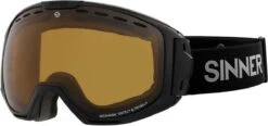 Sinner Mohawk Photochromic Skibril - Mat Zwart | Categorie 1-3