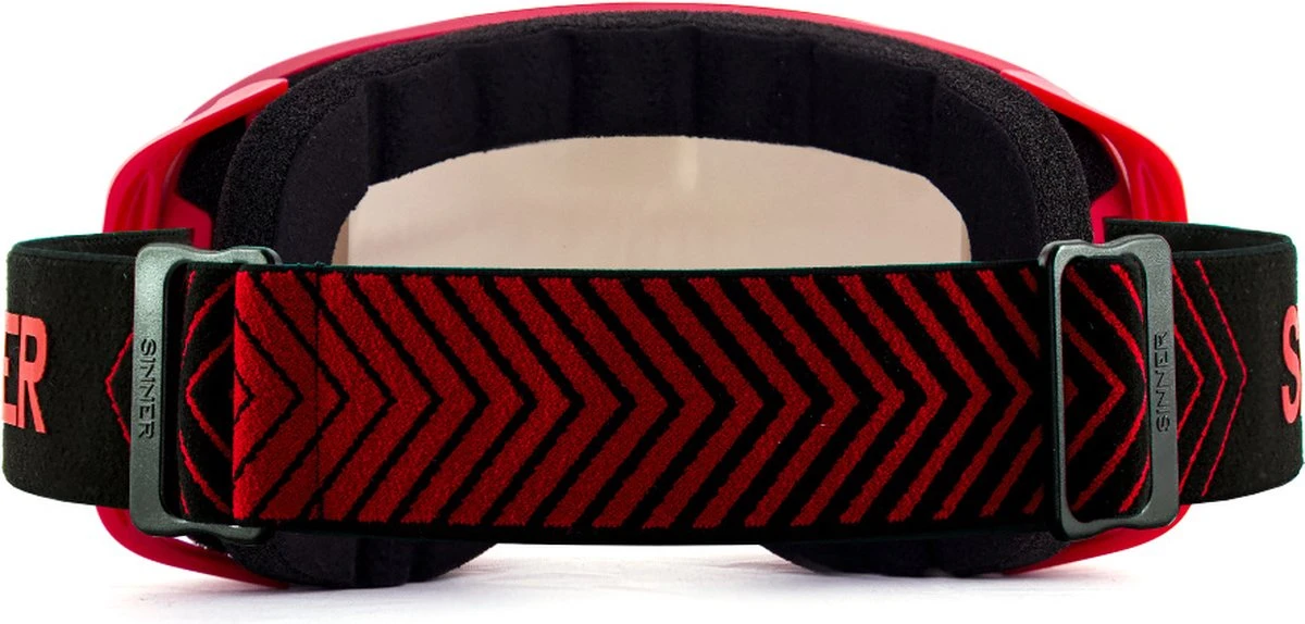 Sinner Olympia Skibril - Rood | Categorie 3 3 Sinner Olympia Skibril - Rood | Categorie 3 - Afbeelding 3