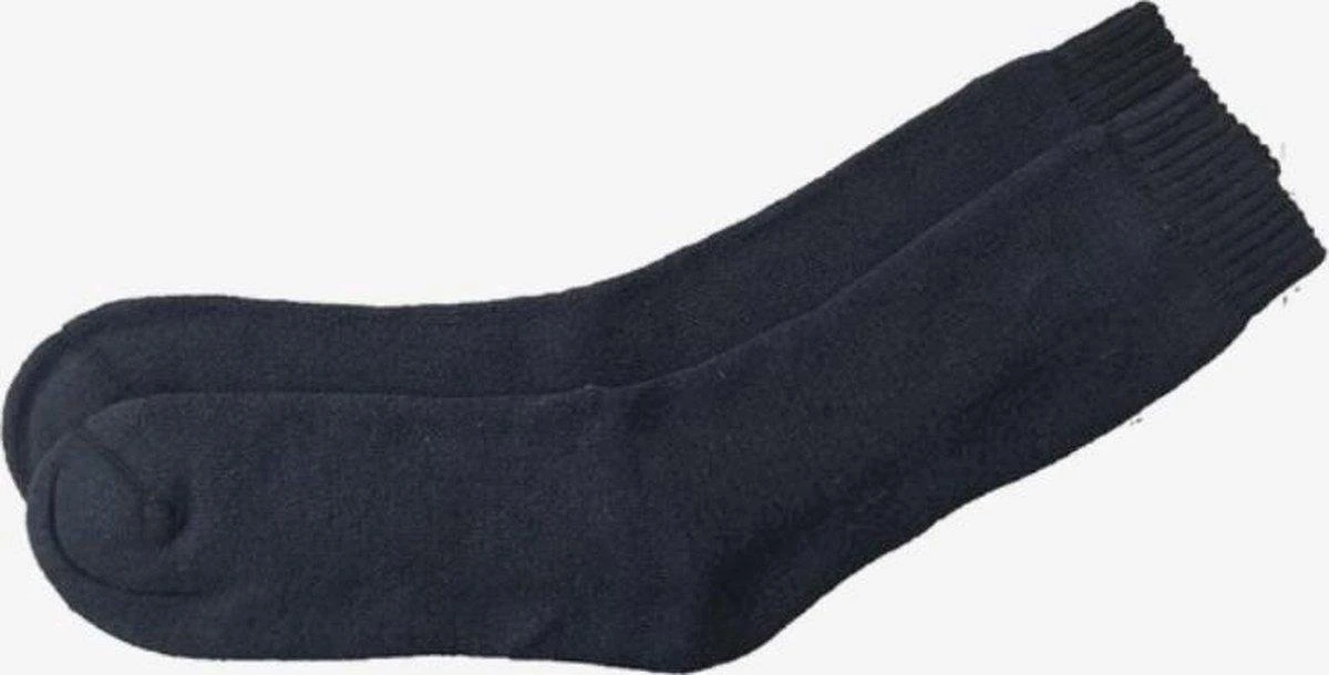 Thermo Sokken ByElbo – 4pack – Maat 39-42 – Badstof Voering – Zwart 2 Thermo Sokken ByElbo – 4pack – Maat 39-42 – Badstof Voering – Zwart - Afbeelding 2