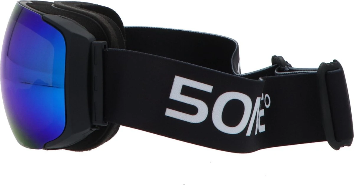 5one® Alpine 9 - Skibril Met 2 Verwisselbare Lenzen - Blauw En Oranje 6 5one® Alpine 9 - Skibril Met 2 Verwisselbare Lenzen - Blauw En Oranje - Afbeelding 6