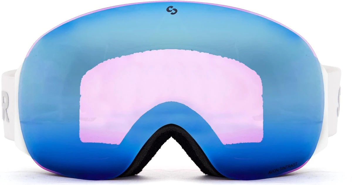 Sinner Avon Skibril - Wit + GRATIS EXTRA LENS | Categorie 3 9 Sinner Avon Skibril - Wit + GRATIS EXTRA LENS | Categorie 3 - Afbeelding 9