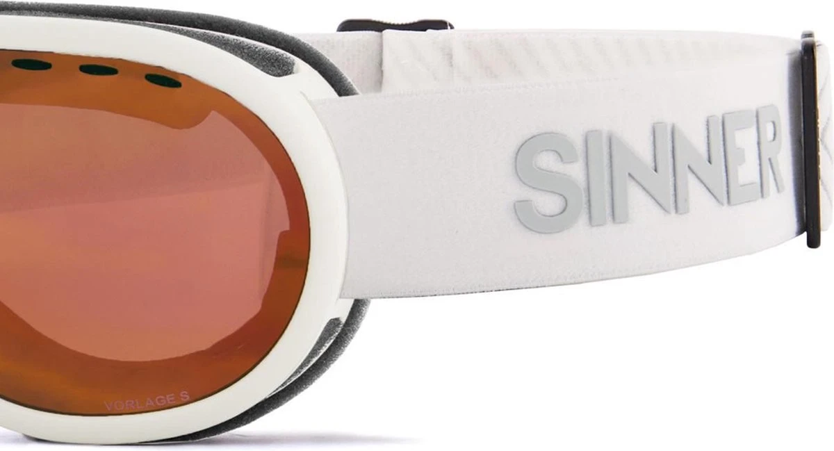 Sinner Vorlage S Skibril - Wit | Categorie 3 3 Sinner Vorlage S Skibril - Wit | Categorie 3 - Afbeelding 3