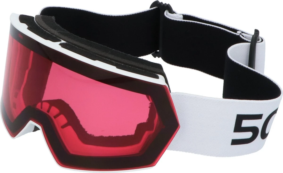 5one® Skibril Alpine 6 Raspberry Skibril Voor Tieners Met 2 Lenzen 5 5one® Skibril Alpine 6 Raspberry Skibril Voor Tieners Met 2 Lenzen - Afbeelding 5