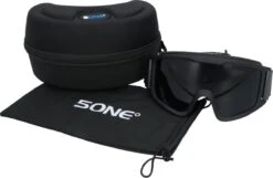 5one® Alpine 4 Black Skibril Voor Dames Met Bewaarcase - UV 400 -Ski Gemeenschap 1200x784