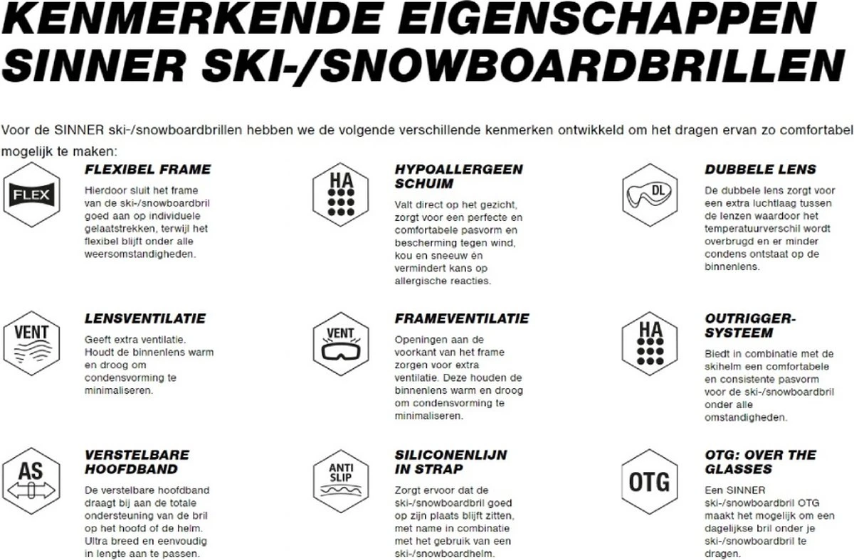 Sinner Olympia+ Skibril - Groen | Categorie 1 7 Sinner Olympia+ Skibril - Groen | Categorie 1 - Afbeelding 7