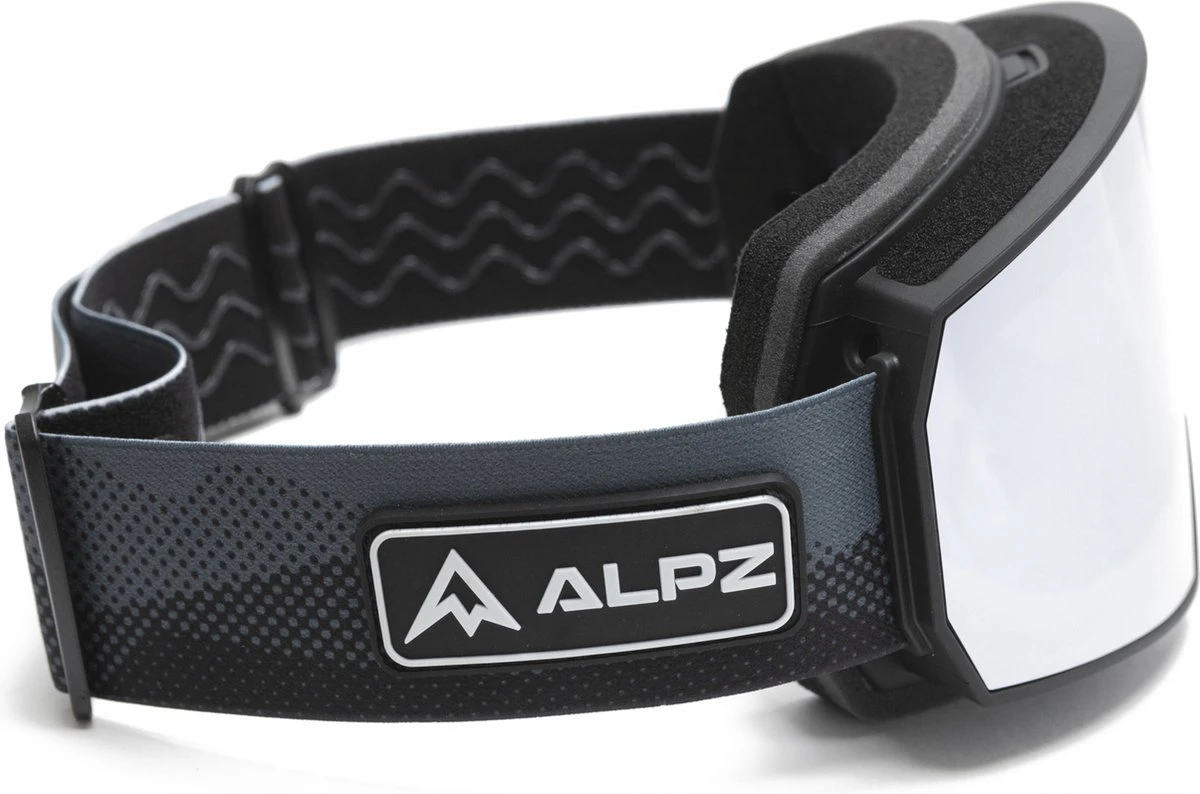 Ski Bril - ALPZ Sprinter Black + GRATIS Bandana Black 5 Ski Bril - ALPZ Sprinter Black + GRATIS Bandana Black - Afbeelding 5