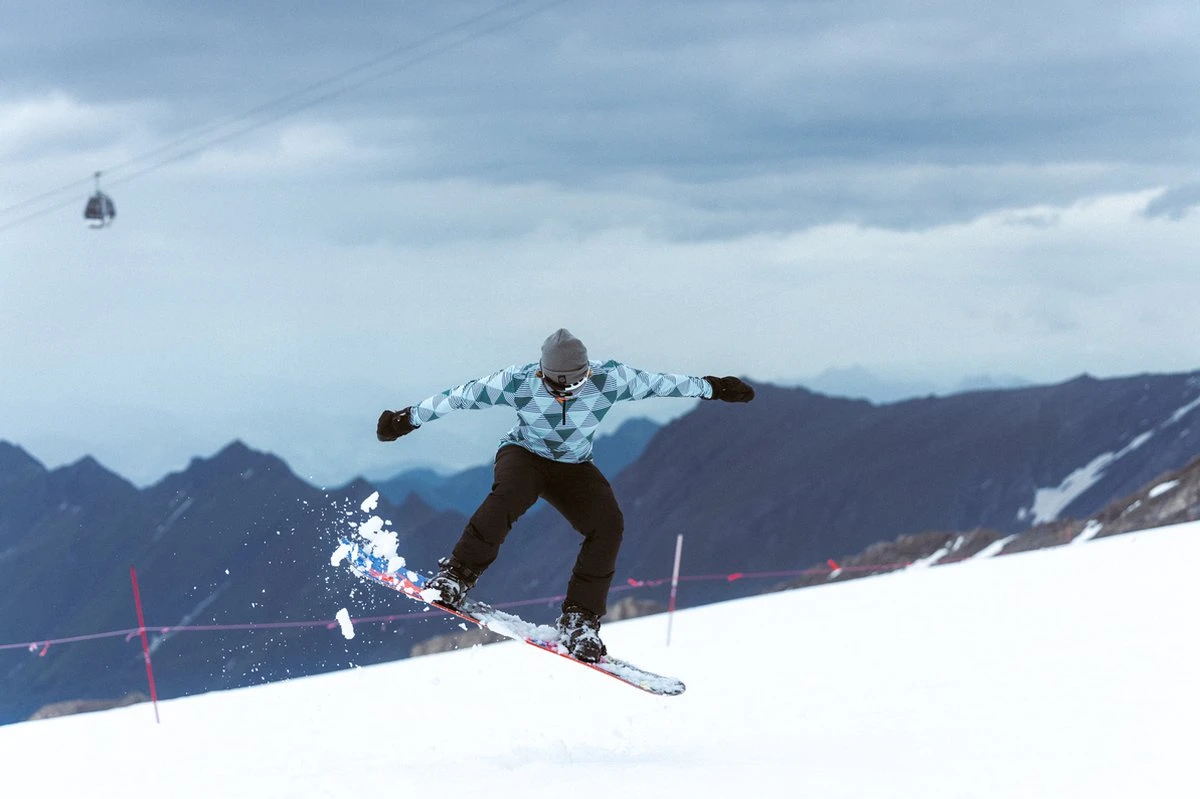 Gareth & Lucas Skipully The Two - Heren XL - 100% Gerecycled Polyester - Midlayer Sportshirt - Wintersport 6 Gareth & Lucas Skipully The Two - Heren XL - 100% Gerecycled Polyester - Midlayer Sportshirt - Wintersport - Afbeelding 6