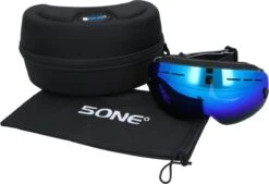 5one® Alpine 2 Blue Anti-Condens Skibril Met Hardcase Voor Kinderen -Ski Gemeenschap 1200x823