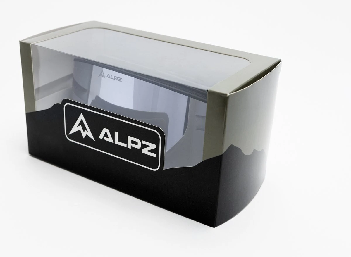 Ski Bril - ALPZ Sprinter Black + GRATIS Bandana Black 2 Ski Bril - ALPZ Sprinter Black + GRATIS Bandana Black - Afbeelding 2