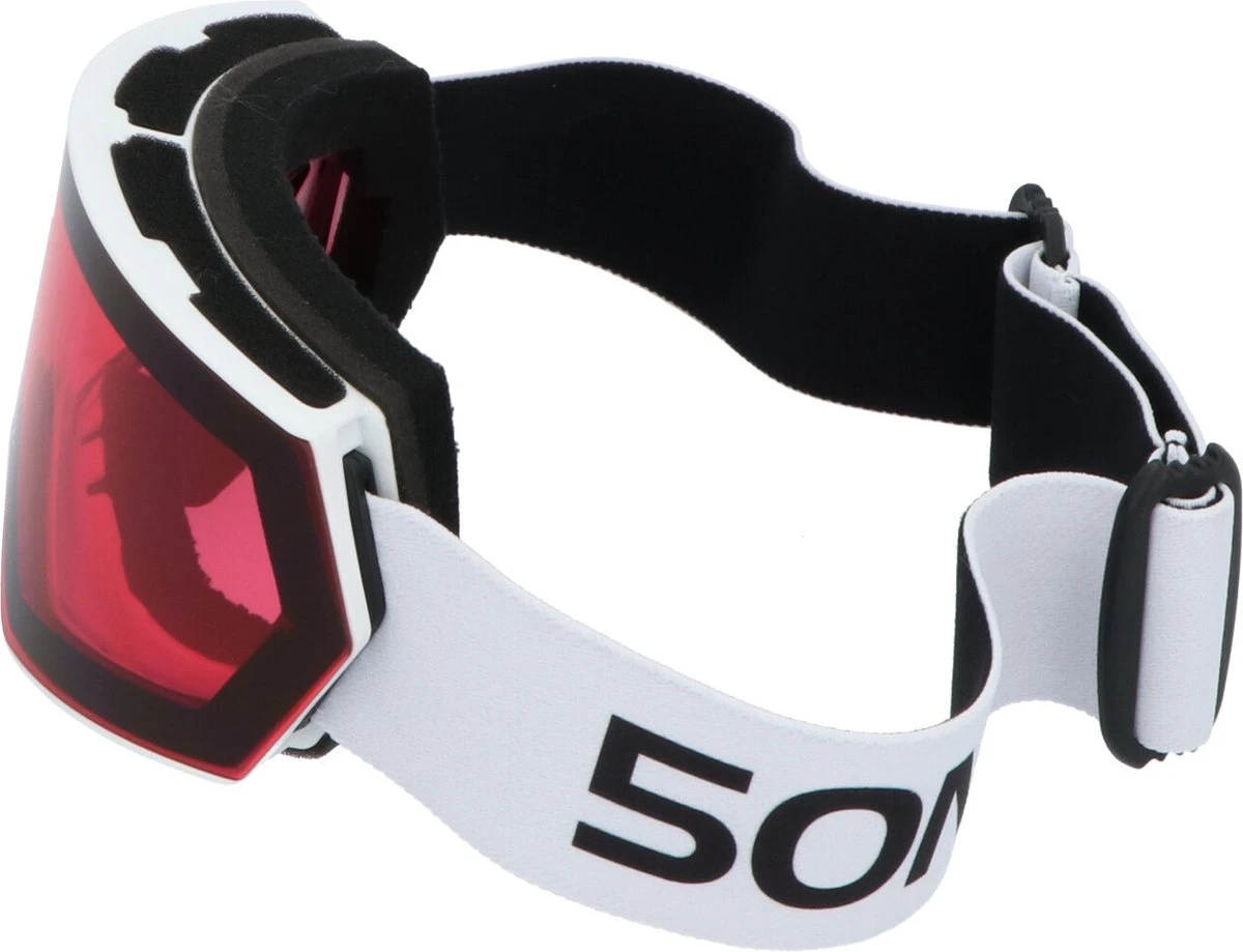 5one® Skibril Alpine 6 Raspberry Skibril Voor Tieners Met 2 Lenzen 10 5one® Skibril Alpine 6 Raspberry Skibril Voor Tieners Met 2 Lenzen - Afbeelding 10