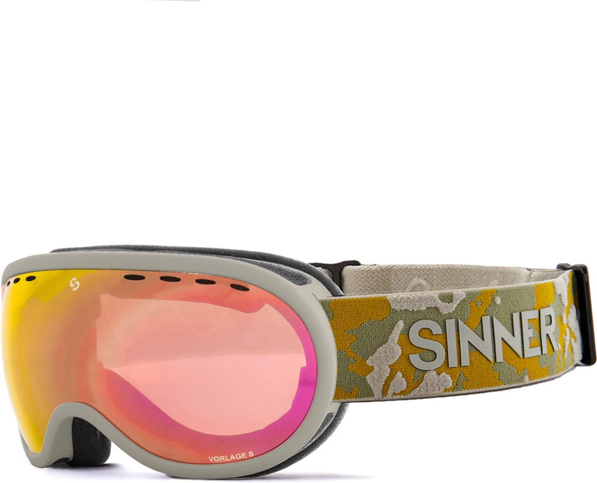 Sinner Vorlage S Skibril - Grijs | Categorie 3 1 Sinner Vorlage S Skibril - Grijs | Categorie 3