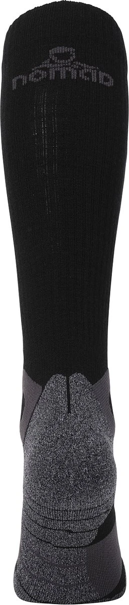 NOMAD® Skisokken Pro Merinowol 1-Pack | Maat 43/46 Zwart | Skiën / Snowboarden / Wandelen | Goede Vochtafvoer | Extra Versteviging | Ski Sokken Heren / Dames 3 NOMAD® Skisokken Pro Merinowol 1-Pack | Maat 43/46 Zwart | Skiën / Snowboarden / Wandelen | Goede Vochtafvoer | Extra Versteviging | Ski Sokken Heren / Dames - Afbeelding 3