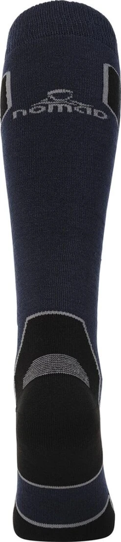 NOMAD® Skisokken Essential 2-Pack | Maat 43/46 Donkerblauw | Skiën / Snowboarden / Wandelen | Goede Vochtafvoer | Extra Versteviging | Ski Sokken Heren / Dames -Ski Gemeenschap 268x1200